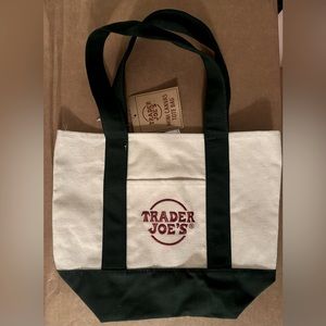 Trader Joe’s mini tote - green